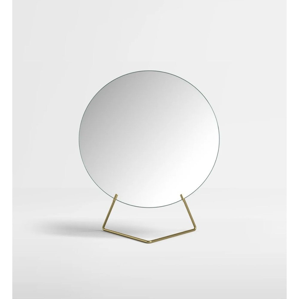 MOEBE Brass Standing Mirror 20 cm - Picture 2 of 7